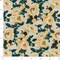 Lemon - Aqua & Teal,Gold & Yellow Floral Upholstery Fabric 54 Inches"